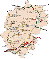 Mapa del Priorat